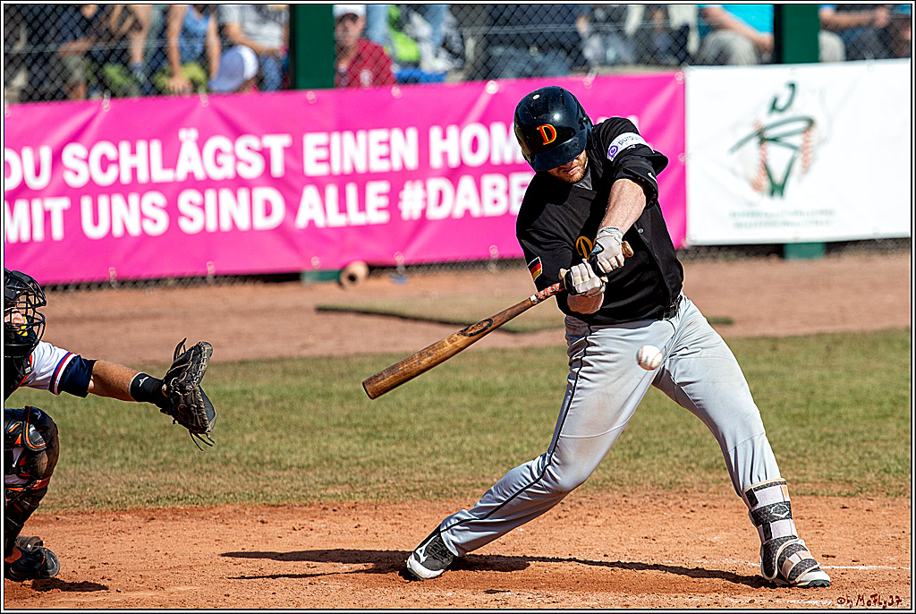 35. European-Championship-Baseball Germany vs. Czech Republic; Bonn, 15.09.2019