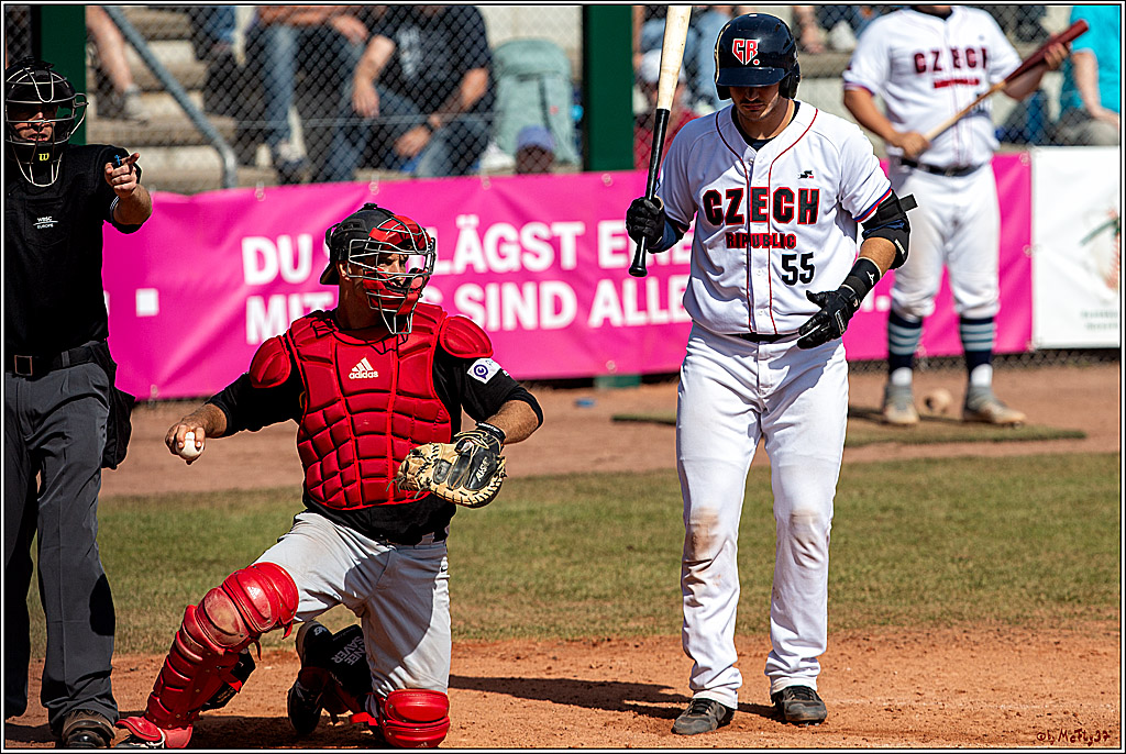 35. European-Championship-Baseball Germany vs. Czech Republic; Bonn, 15.09.2019