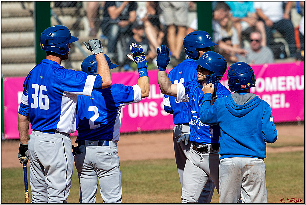 35. European-Championship-Baseball Israel vs. Spain; Bonn, 15.09.2019