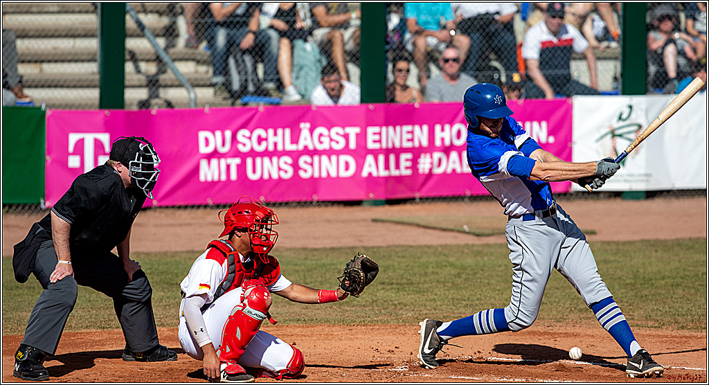 35. European-Championship-Baseball Israel vs. Spain; Bonn, 15.09.2019