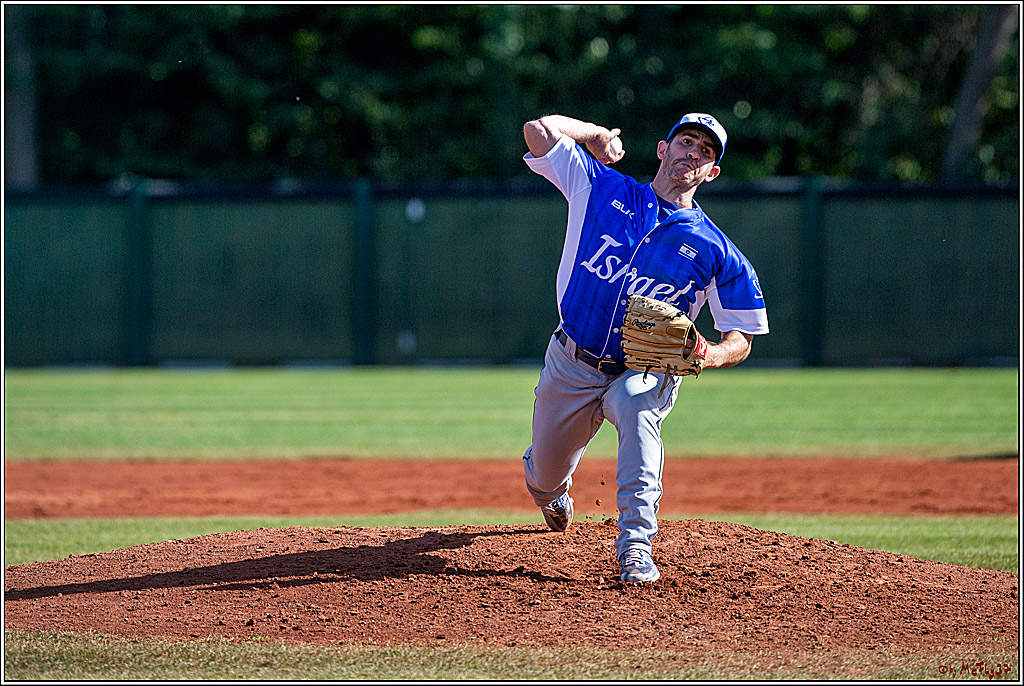 35. European-Championship-Baseball Israel vs. Spain; Bonn, 15.09.2019