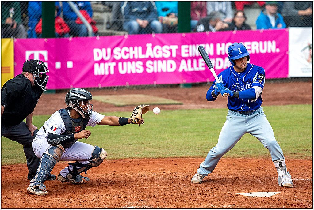 35. European-Championship-Baseball Italy-France 16-2, 07.09.2019