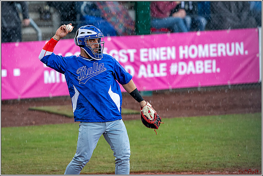 35. European-Championship-Baseball Italy-France 16-2, 07.09.2019