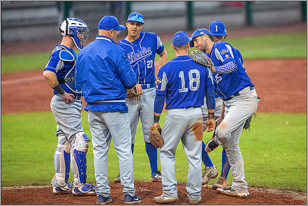 35. European-Championship-Baseball Italy-France 16-2, 07.09.2019