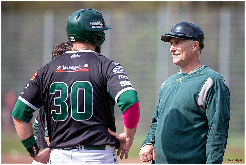 Bundesliga Baseball; Baseball - Cologne Cardinals - Solingen Alligators, 06.04.2019