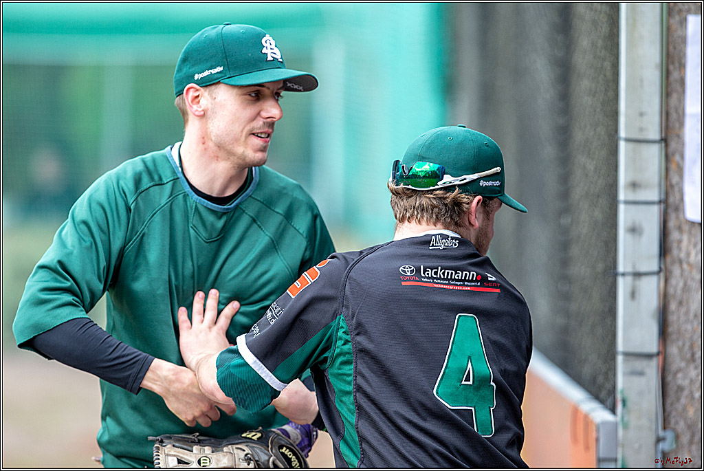 Bundesliga Baseball; Baseball - Cologne Cardinals - Solingen Alligators, 06.04.2019