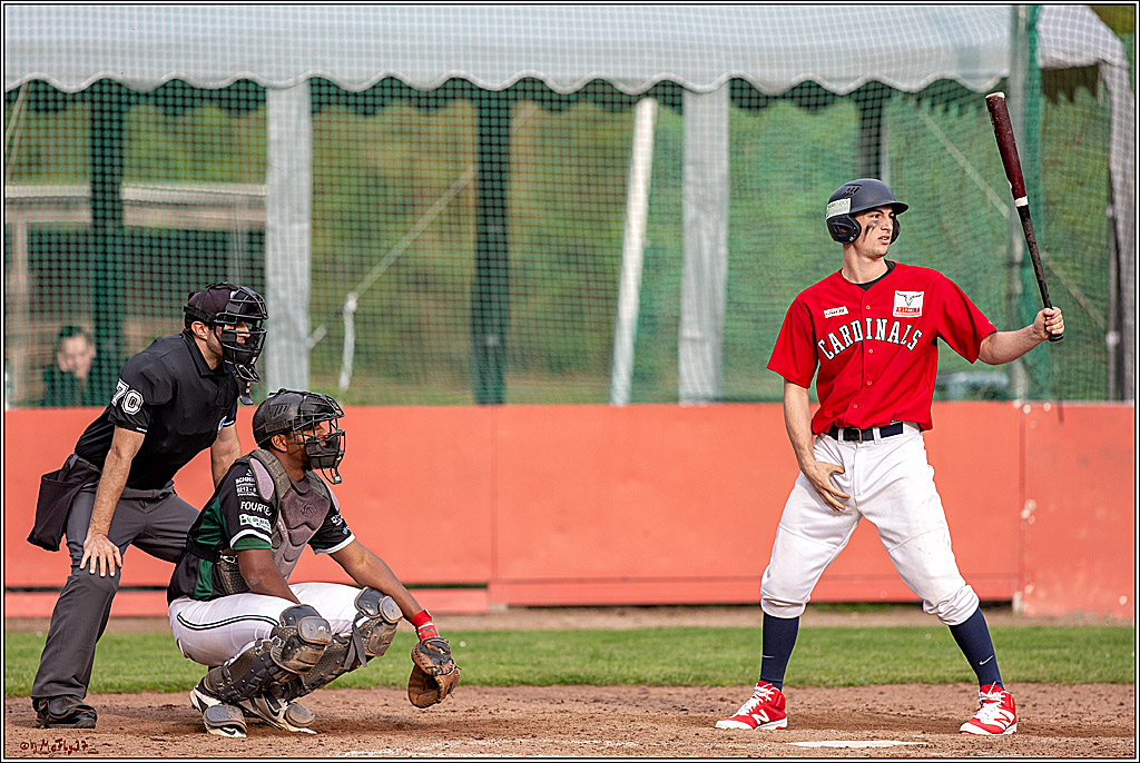 Bundesliga Baseball; Baseball - Cologne Cardinals - Solingen Alligators, 06.04.2019