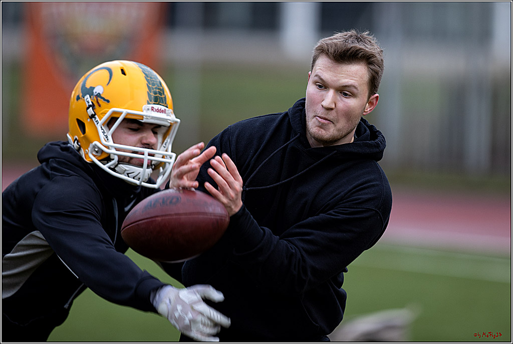 Trainingstag Cologne Crocodiles; Koeln, 08.01.2022