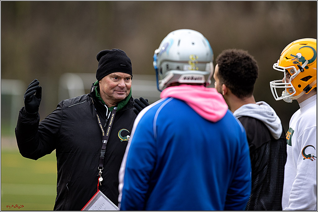 Trainingstag Cologne Crocodiles; Koeln, 08.01.2022