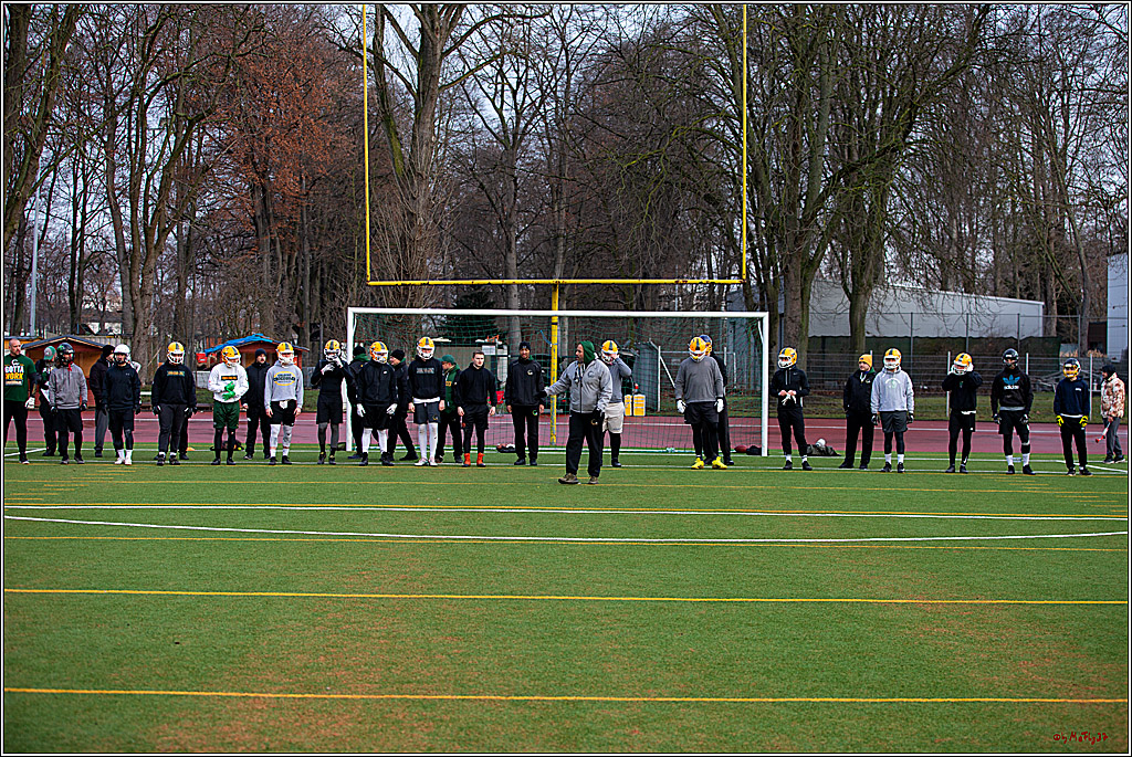 Trainingstag Cologne Crocodiles; Koeln, 08.01.2022