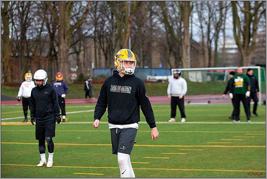 Trainingstag Cologne Crocodiles; Koeln, 08.01.2022