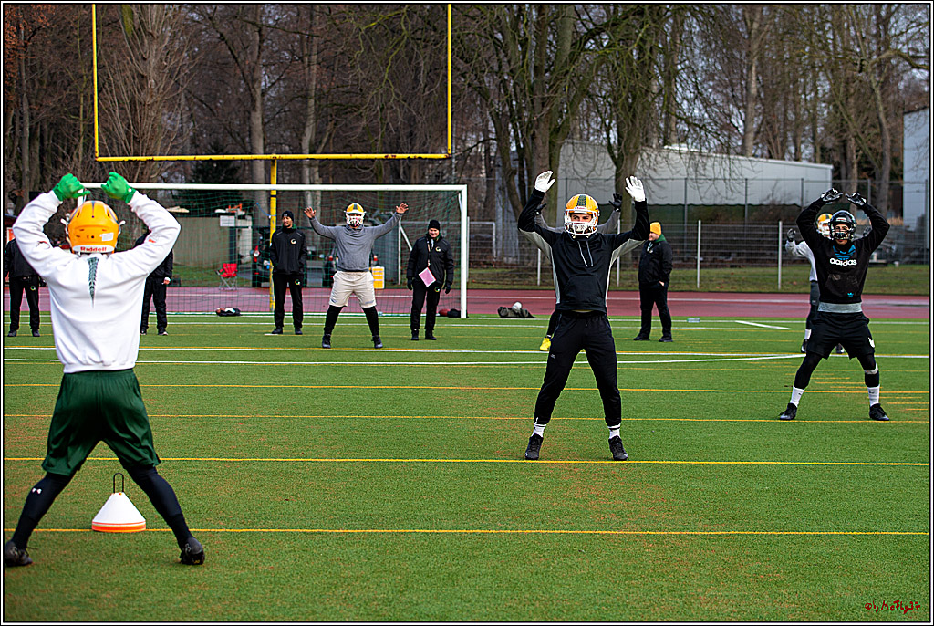 Trainingstag Cologne Crocodiles; Koeln, 08.01.2022