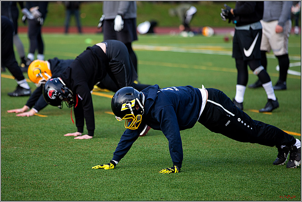Trainingstag Cologne Crocodiles; Koeln, 08.01.2022