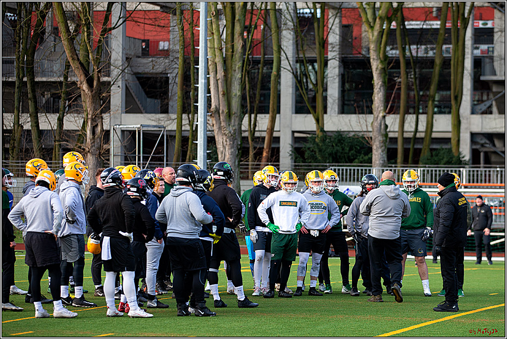 Trainingstag Cologne Crocodiles; Koeln, 08.01.2022