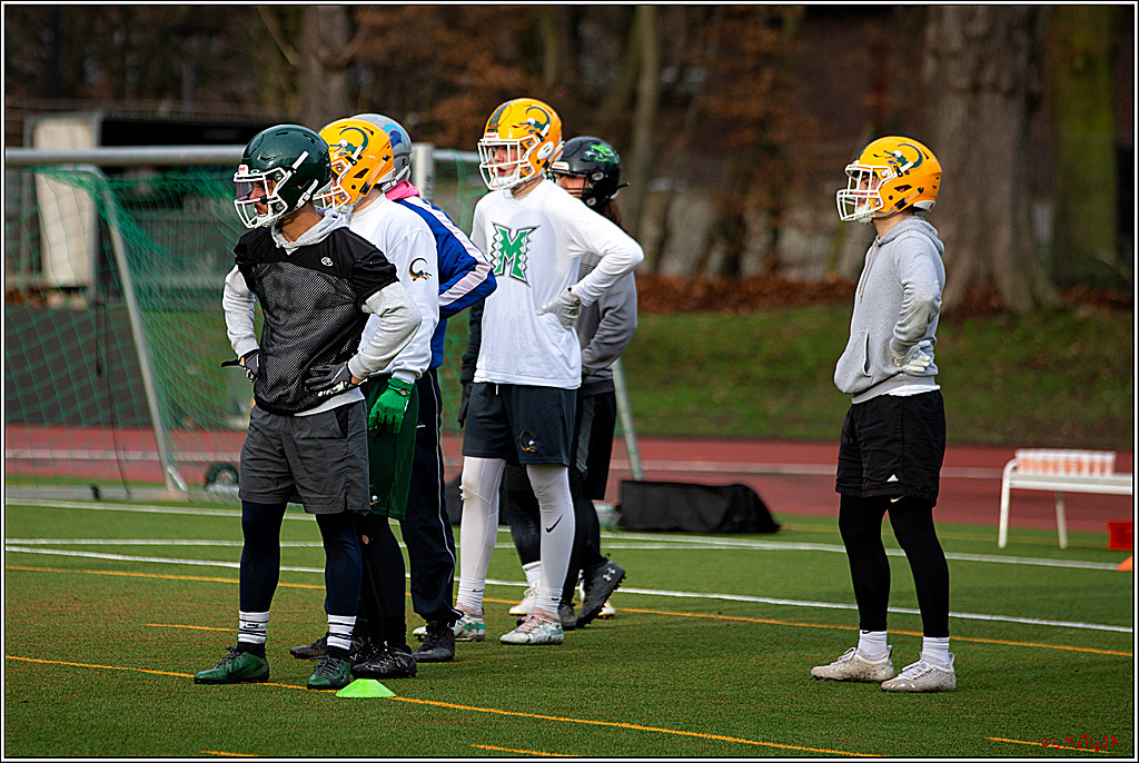 Trainingstag Cologne Crocodiles; Koeln, 08.01.2022