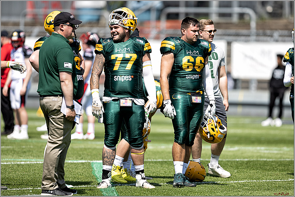 GFL (Nord): Cologne Crocodiles vs Duesseldorf Panther, 22.05.2022