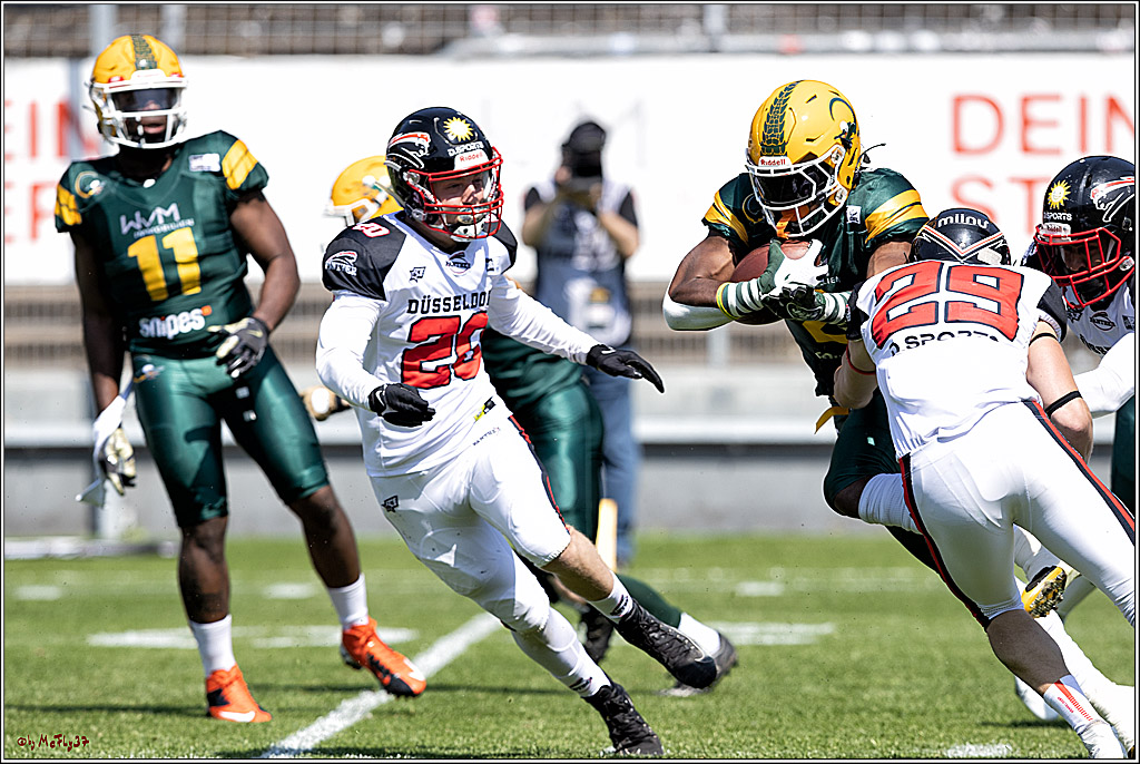 GFL (Nord): Cologne Crocodiles vs Duesseldorf Panther, 22.05.2022