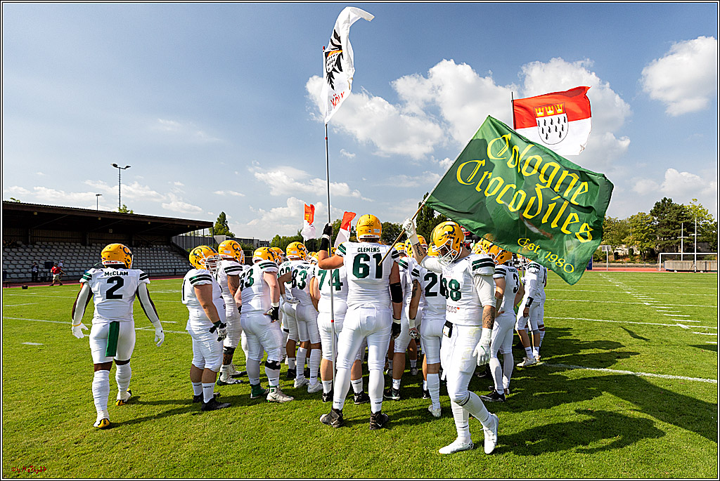 GFL, Düsseldorf Panther - Cologne Crocodiles; Düsseldorf, 20.08.2022