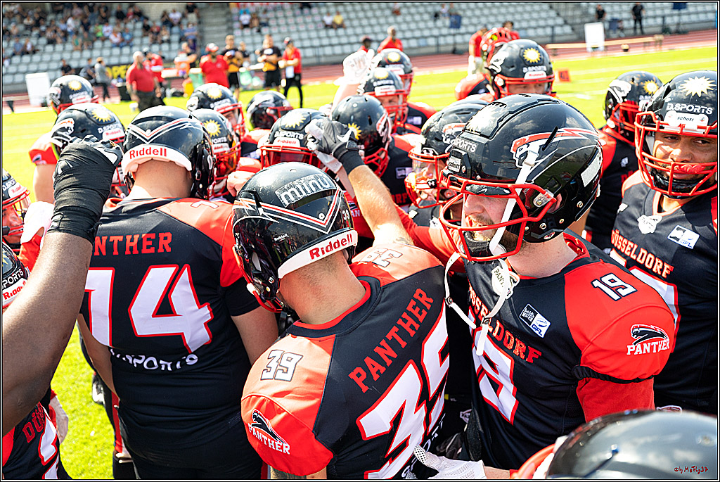 GFL, Düsseldorf Panther - Cologne Crocodiles; Düsseldorf, 20.08.2022