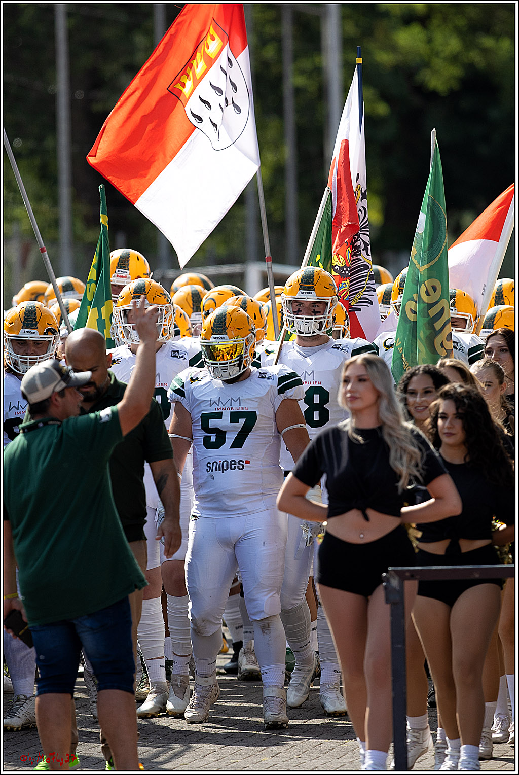 GFL, Düsseldorf Panther - Cologne Crocodiles; Düsseldorf, 20.08.2022