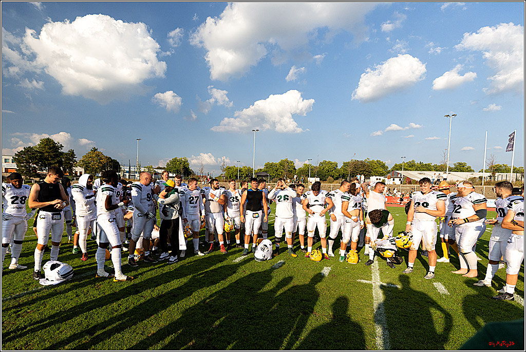 GFL, Düsseldorf Panther - Cologne Crocodiles; Düsseldorf, 20.08.2022