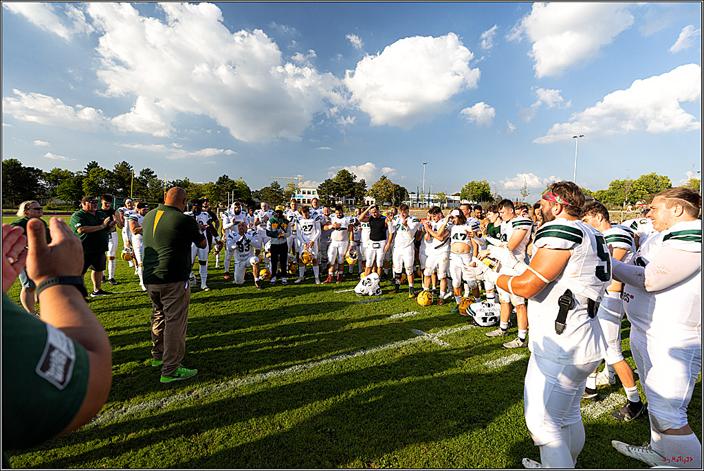 GFL, Düsseldorf Panther - Cologne Crocodiles; Düsseldorf, 20.08.2022