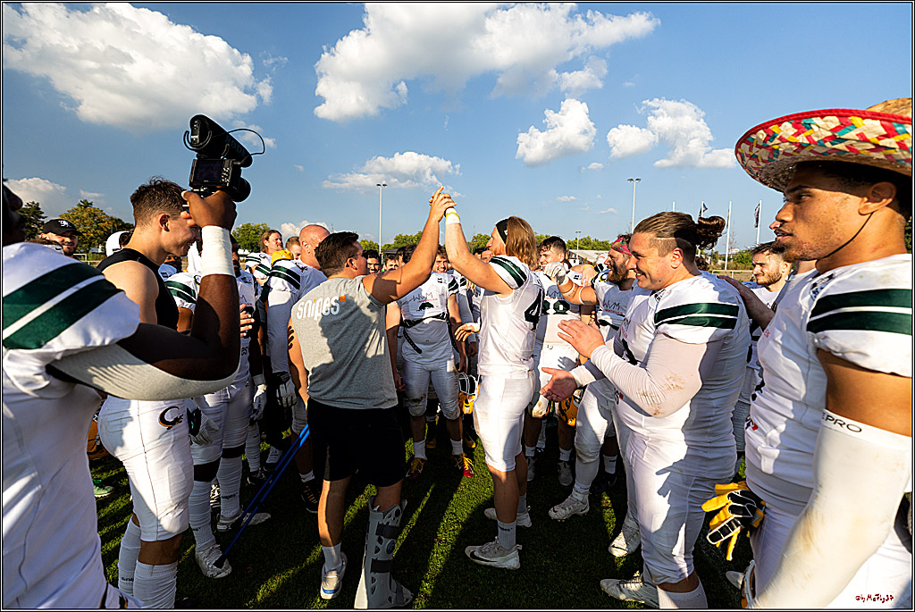 GFL, Düsseldorf Panther - Cologne Crocodiles; Düsseldorf, 20.08.2022