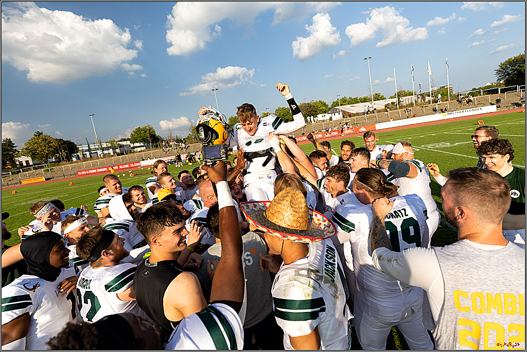 GFL, Düsseldorf Panther - Cologne Crocodiles; Düsseldorf, 20.08.2022
