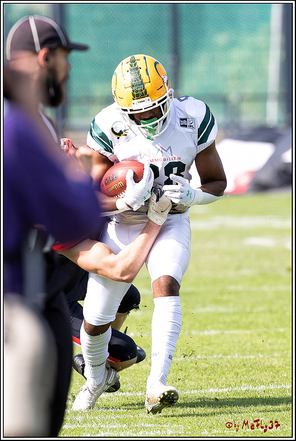GFL, Düsseldorf Panther - Cologne Crocodiles; Düsseldorf, 20.08.2022