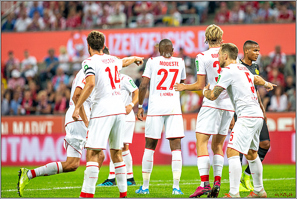Fussball 1.Bundesliga, 1.FC Koeln - Borussia Dortmund, 23.08.2019
