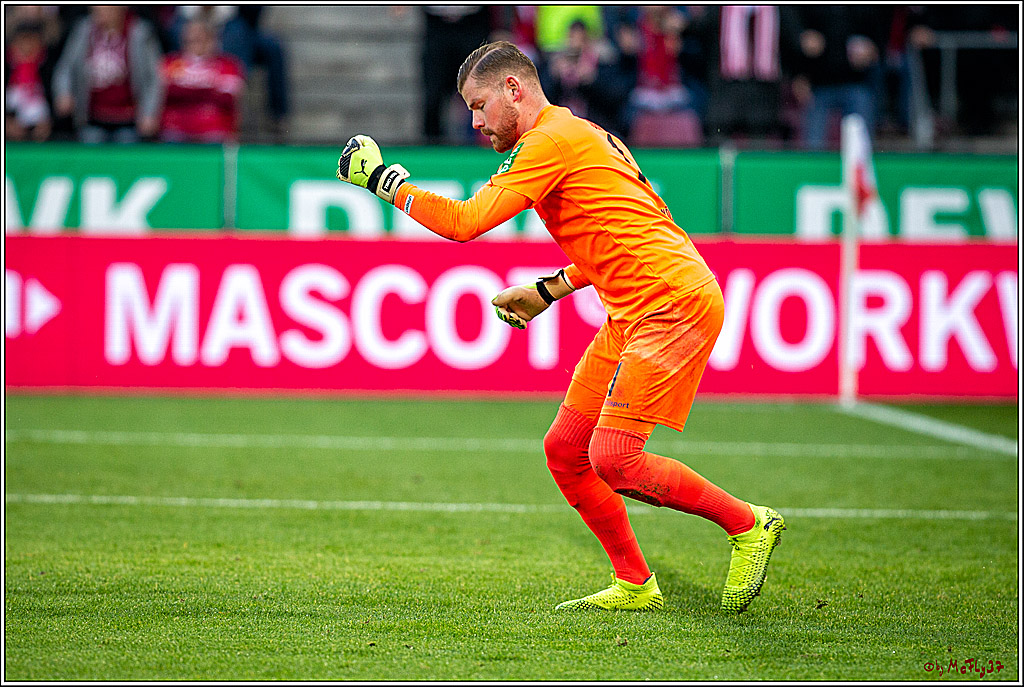 1. Fussball-Bundesliga; 1. FC Koeln - FC Augsburg,, 30.11.2019