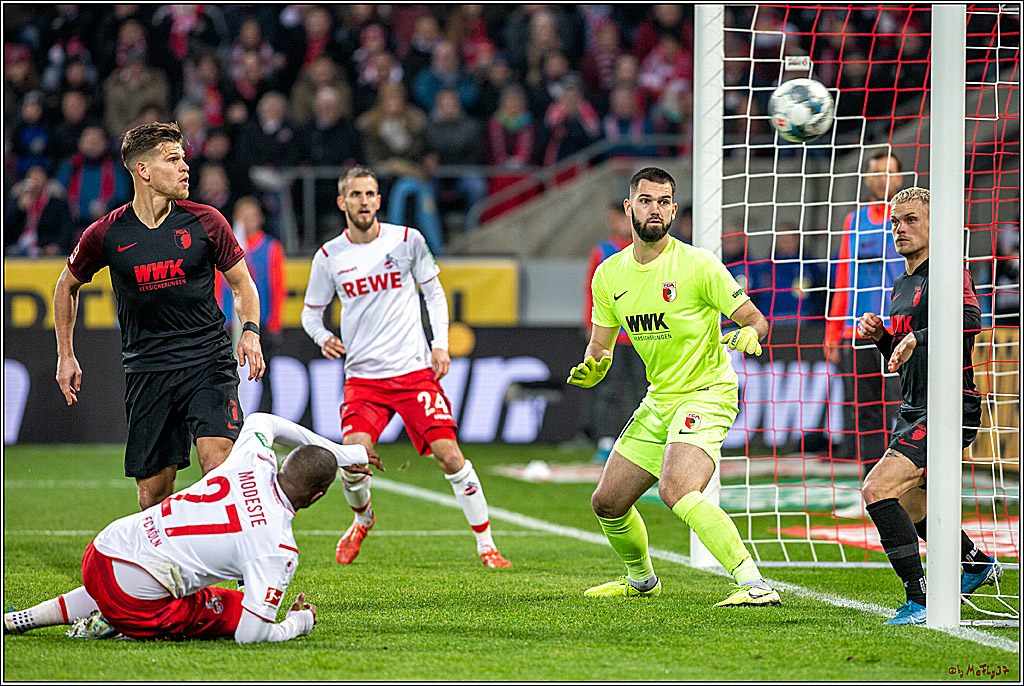 1. Fussball-Bundesliga; 1. FC Koeln - FC Augsburg,, 30.11.2019
