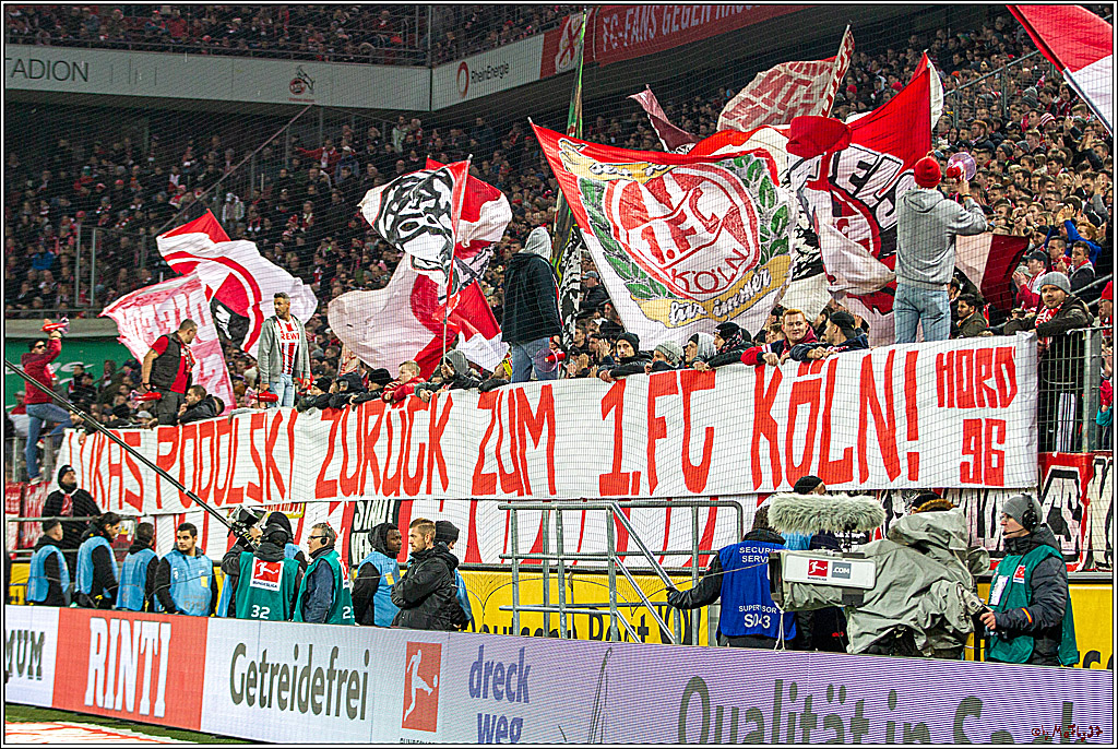 1. Fussball-Bundesliga; 1. FC Koeln - FC Augsburg,, 30.11.2019