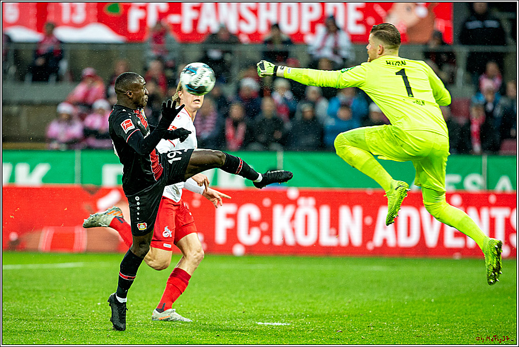 Fussball 1. Fussball Bundesliga, 1.FC Koeln - Bayer 04 Leverkusen, 14.12.2019