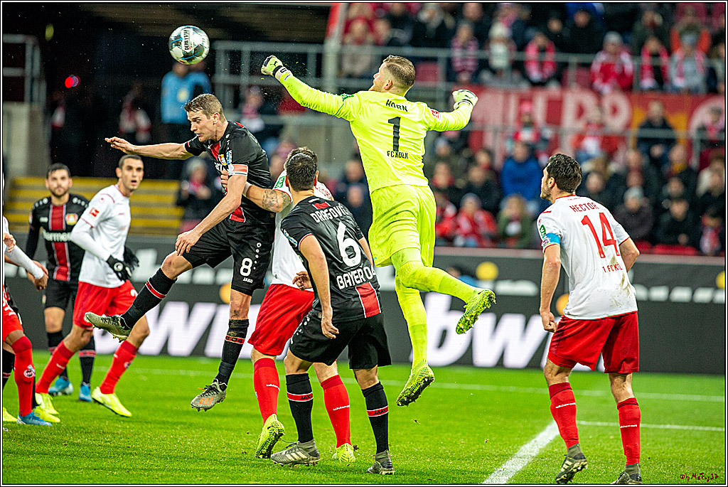 Fussball 1. Fussball Bundesliga, 1.FC Koeln - Bayer 04 Leverkusen, 14.12.2019
