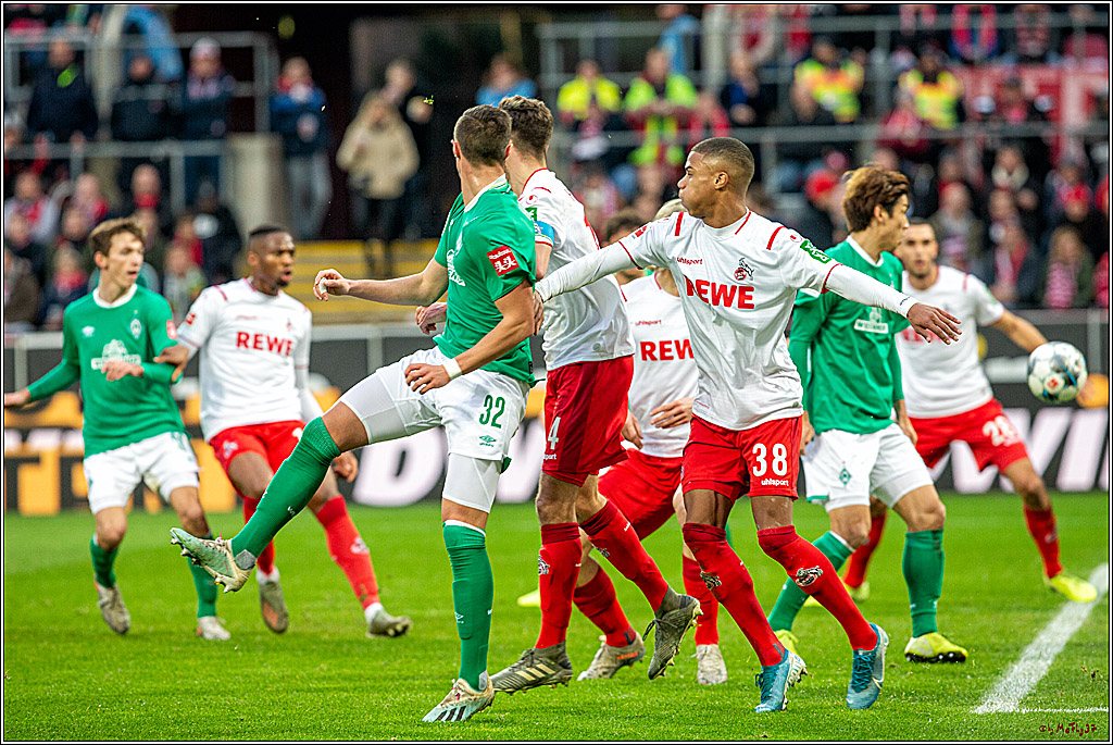 Fussball 1. Fussball Bundesliga, 1.FC Koeln - SV Werder Bremen, 21.12.2019