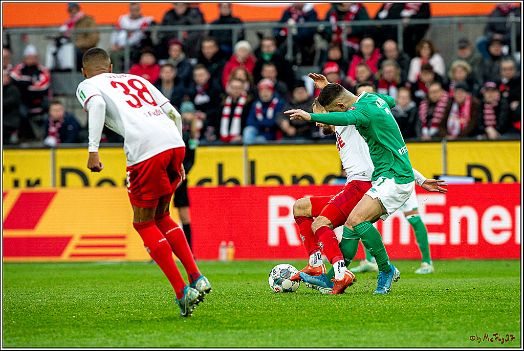 Fussball 1. Fussball Bundesliga, 1.FC Koeln - SV Werder Bremen, 21.12.2019