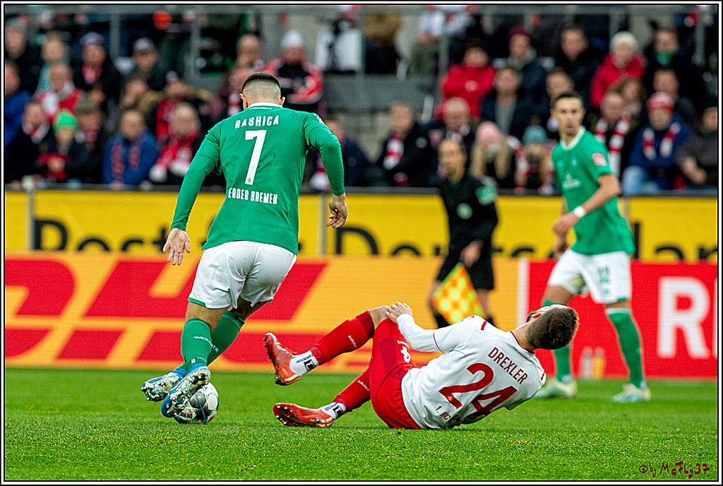 Fussball 1. Fussball Bundesliga, 1.FC Koeln - SV Werder Bremen, 21.12.2019