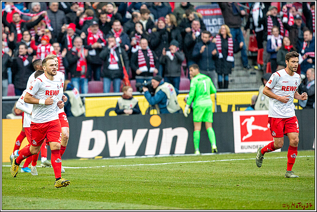 Fussball 1. Fussball Bundesliga, 1.FC Koeln - VfL Wolfsburg, 18.01.2020