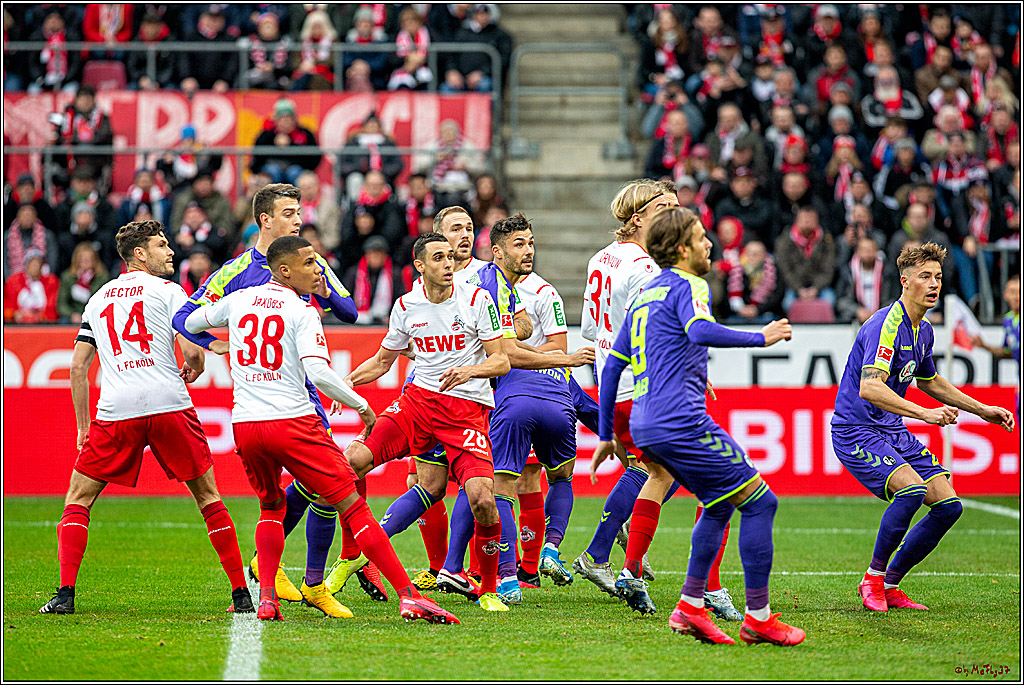 Fussball 1. Fussball Bundesliga, 1.FC Koeln - SC Freiburg, 02.02.2020