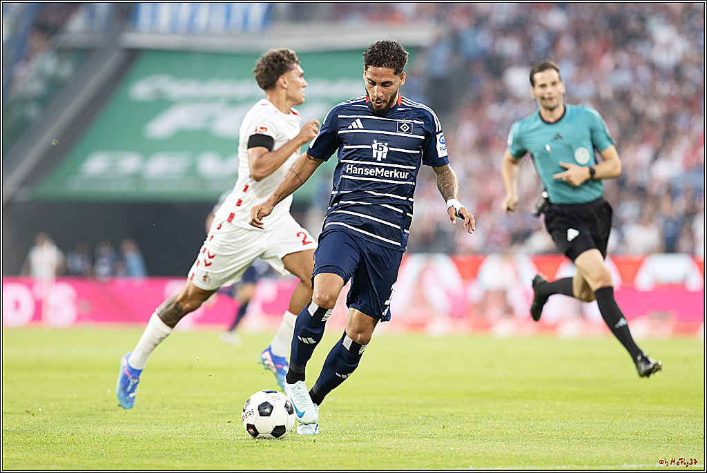 2. Fussball Bundesliga, 1. FC Köln - Hamburger SV  - , 02.08.2024