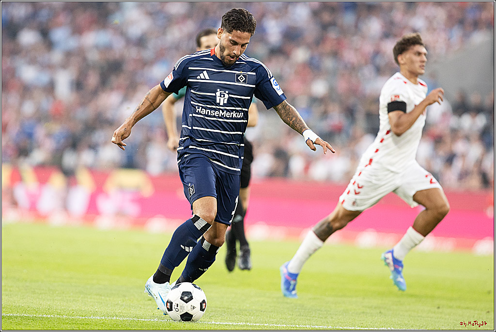 2. Fussball Bundesliga, 1. FC Köln - Hamburger SV  - , 02.08.2024