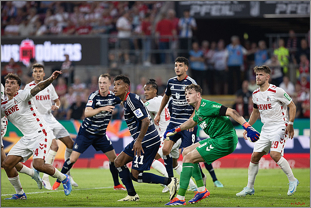 2. Fussball Bundesliga, 1. FC Köln - Hamburger SV  - , 02.08.2024