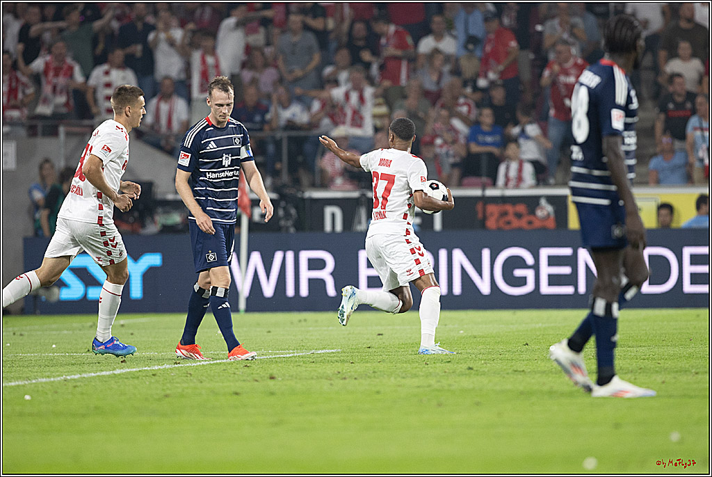 2. Fussball Bundesliga, 1. FC Köln - Hamburger SV  - , 02.08.2024