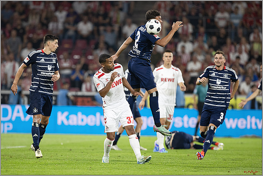 2. Fussball Bundesliga, 1. FC Köln - Hamburger SV  - , 02.08.2024