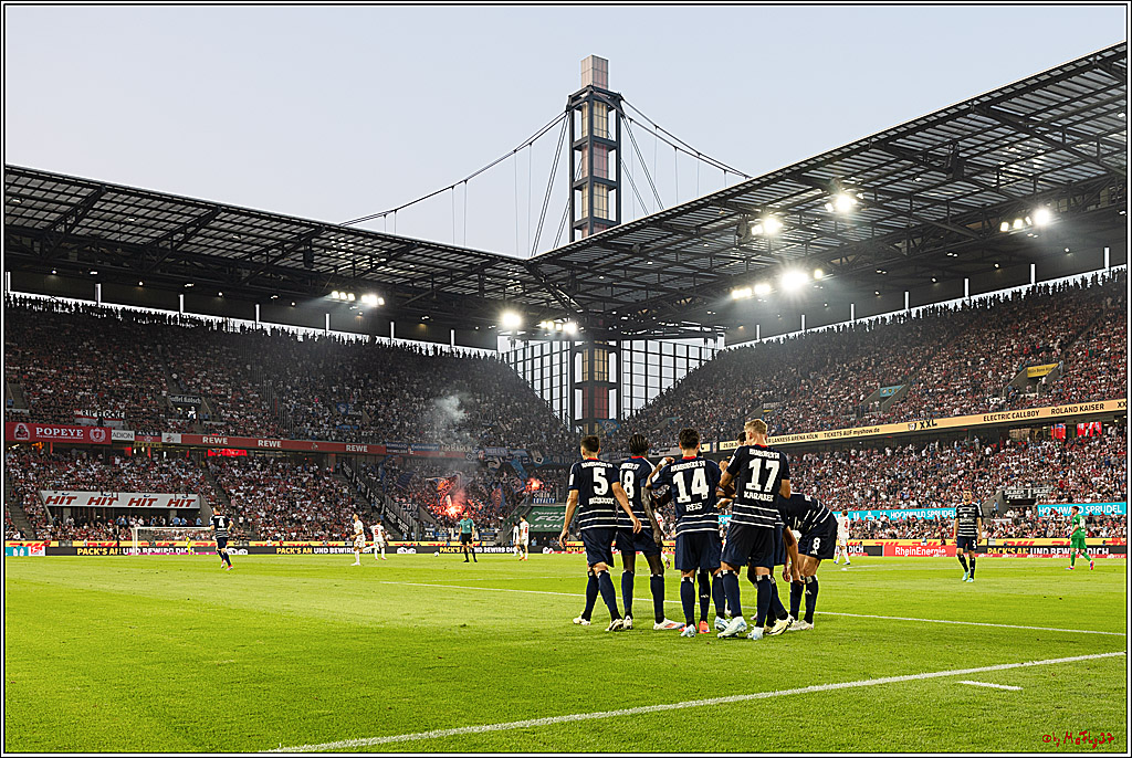 2. Fussball Bundesliga, 1. FC Köln - Hamburger SV  - , 02.08.2024