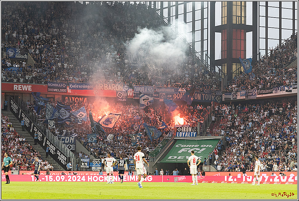 2. Fussball Bundesliga, 1. FC Köln - Hamburger SV  - , 02.08.2024