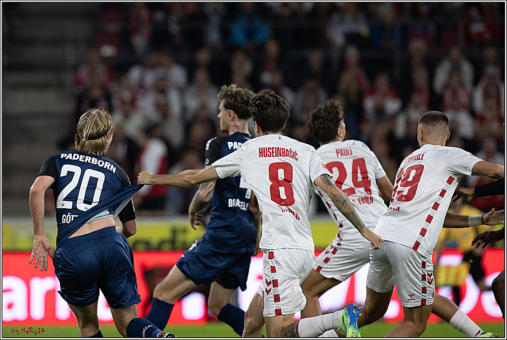 2. Fussball Bundesliga, 1.FC Köln - SC Paderborn 07, 25.10.2024