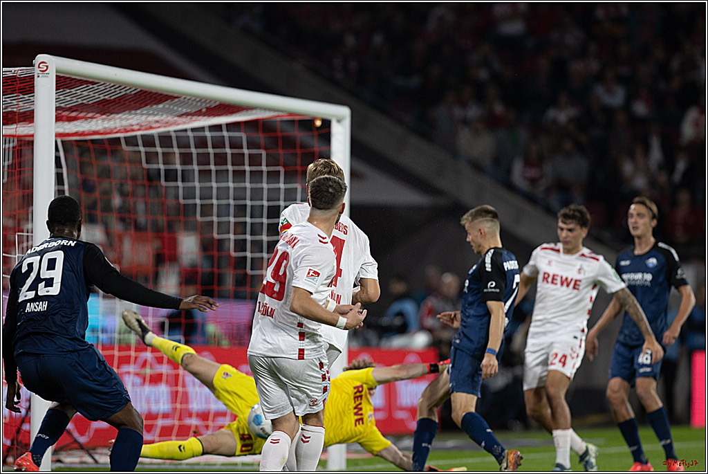 2. Fussball Bundesliga, 1.FC Köln - SC Paderborn 07, 25.10.2024