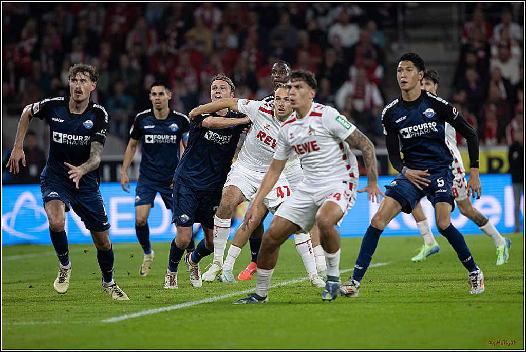 2. Fussball Bundesliga, 1.FC Köln - SC Paderborn 07, 25.10.2024